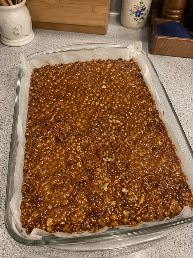Keto Pecan Pie Bark