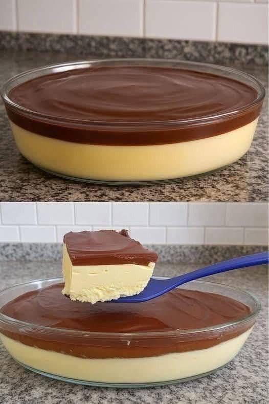Creamy Chocolate Custard Dessert