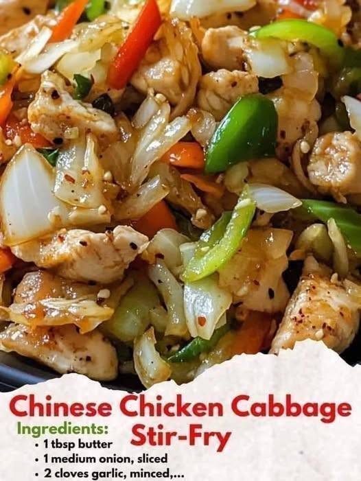 Chicken Cabbage Stir-Fry