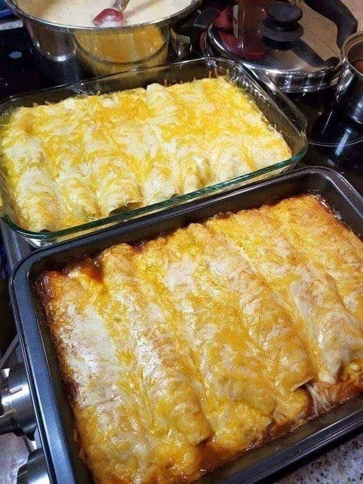 Vegan Veggie Enchiladas 🌶️🌽