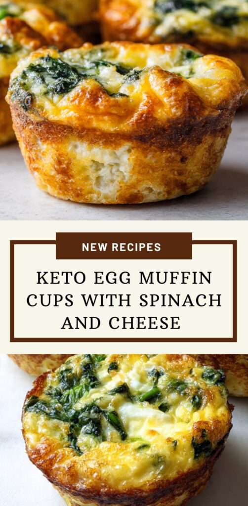 🧁 Keto Egg Muffin Cups (Meal Prep Breakfast Cups)