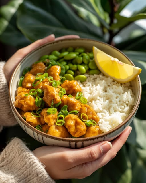 Vegan Chinese-Style Sticky Lemon Tofu: Crispy, Zesty & Better Than Takeout