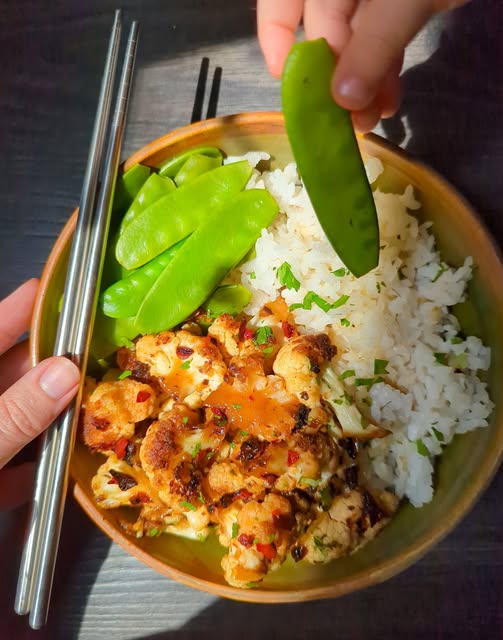 Vegan Cauliflower Stir Fry