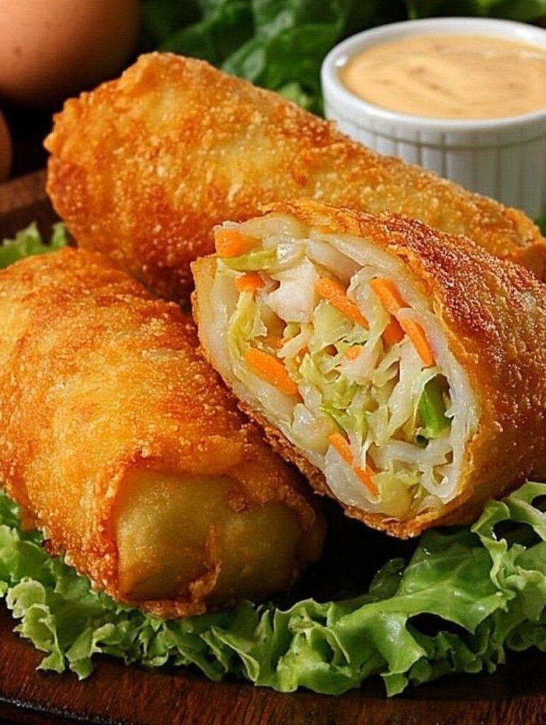 Keto Cabbage and Eggs Rolls