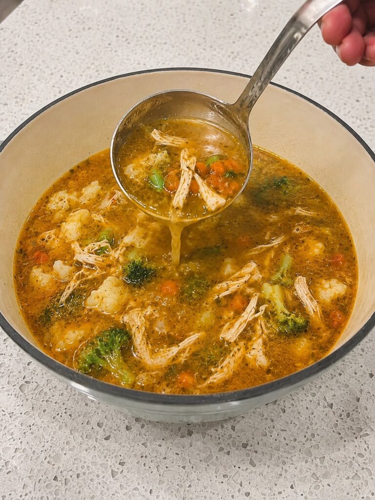 Detox Keto Southwest Chicken Soup