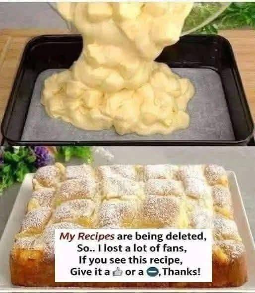 Creamy Vanilla Custard Squares