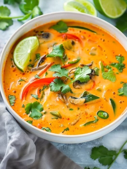 Vegan Coconut Soup