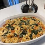 Creamy Garlic Tuscan Shrimp