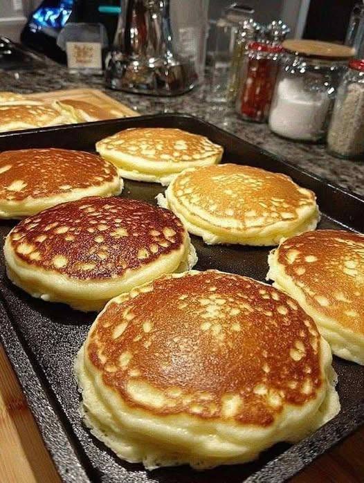 Homemade Fluffy Pancakes