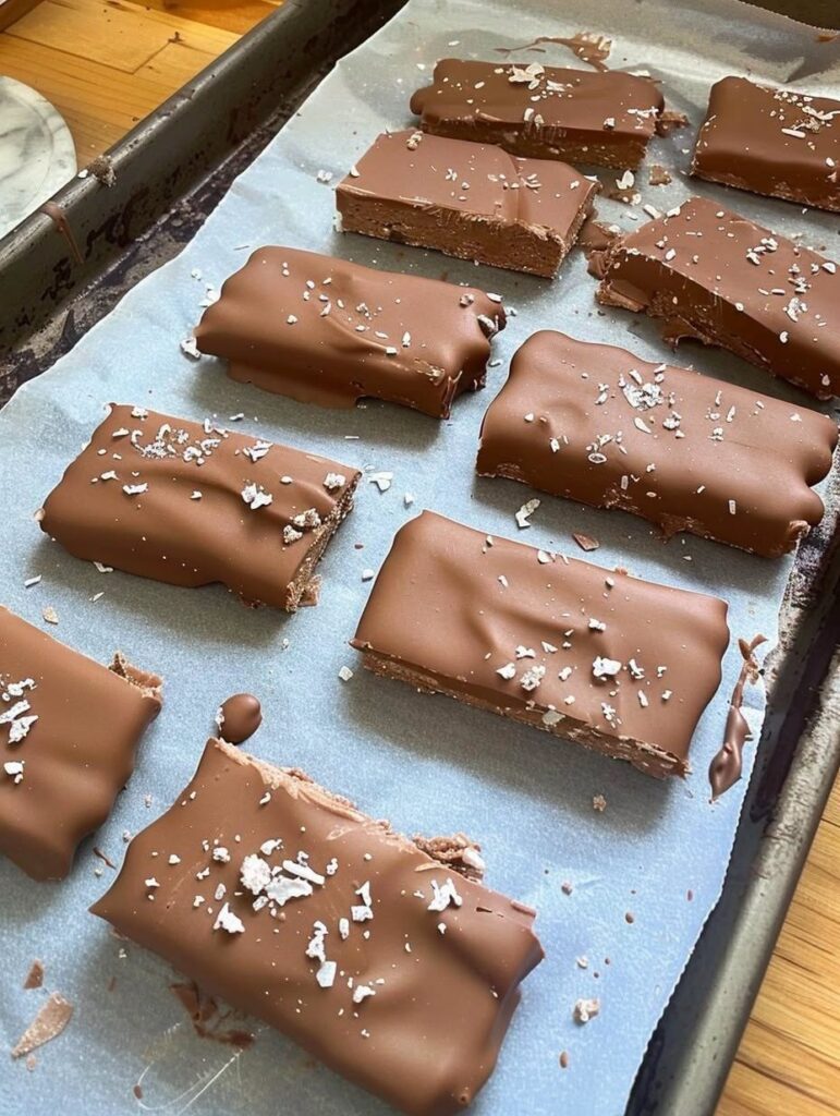 Keto Butterfinger candy bars