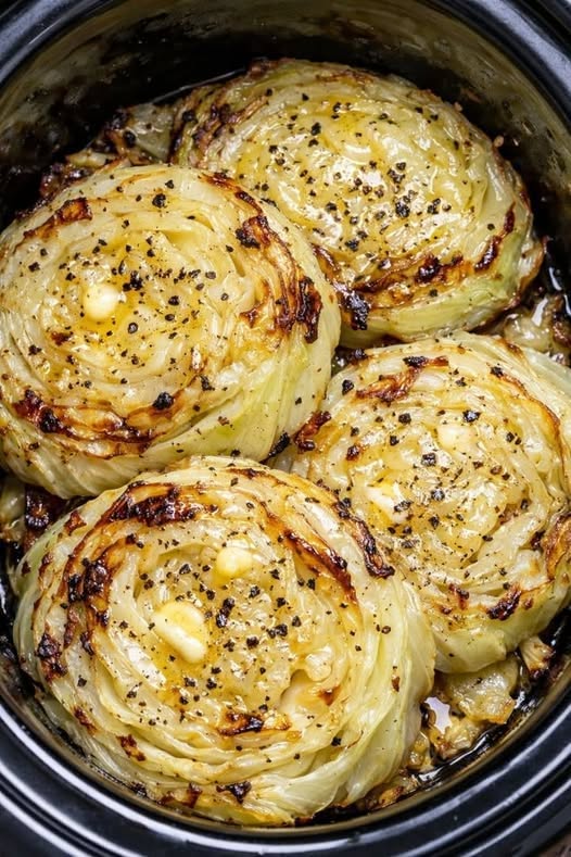 Slow Cooker Cabbage