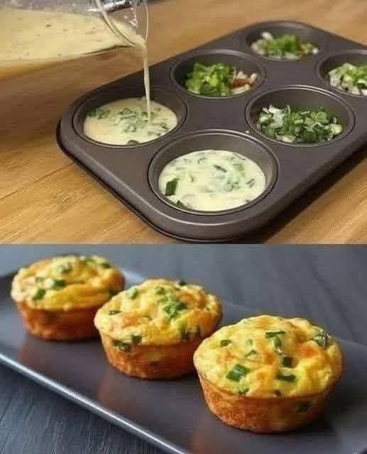 4-Ingredient High-Protein Egg Muffins
