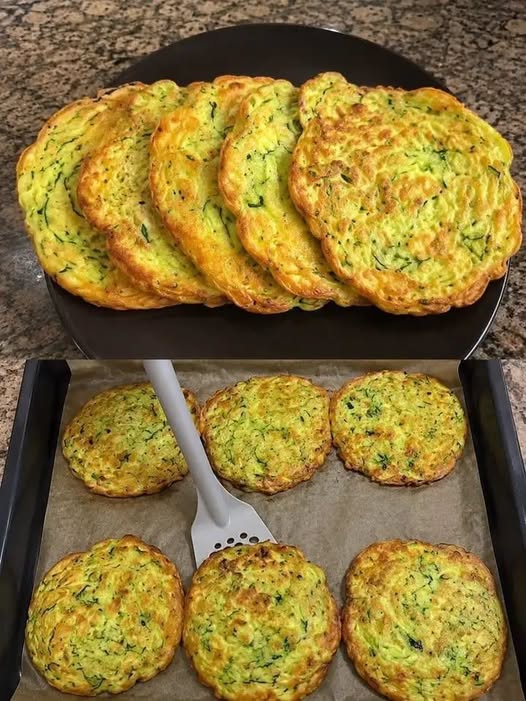Baked High-Protein Zucchini Rounds