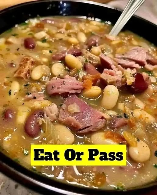 Bean and Ham Hock Soup (Diabetic-Friendly)