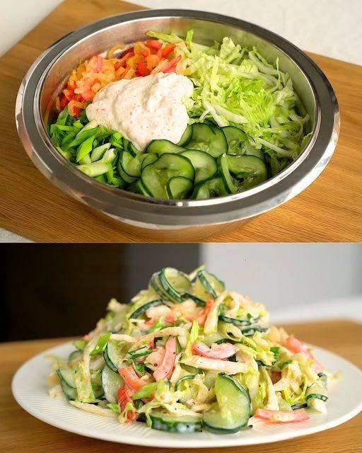 WW Cucumber & Chinese Cabbage Salad