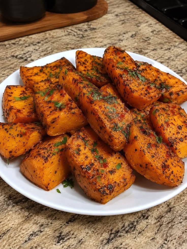 Vegan Sweet Potato Wedges