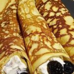 Vegan Cream Cheese Crepes