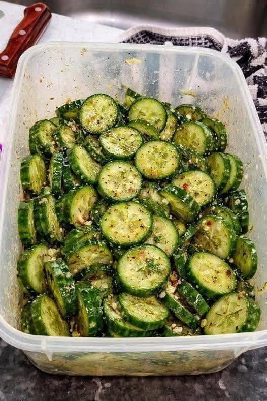 High-Protein Healthy Cucumber Salad
