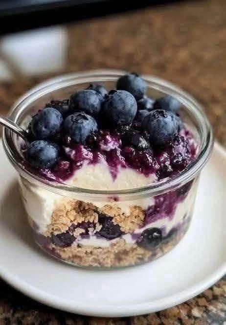 Blueberry Cheesecake Parfait