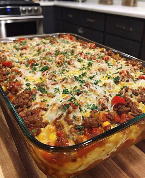 Keto Ground Beef Casserole Recipe