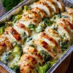4-Ingredient Cheesy Broccoli Chicken Bake