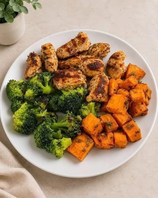 Grilled Chicken Power Plate