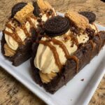 Vegan Fudgy Peanut Butter Brownie Tacos