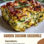 Garden Zucchini Casserole