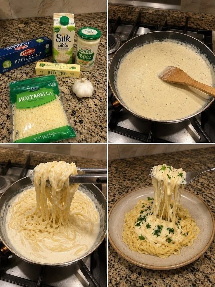 Vegan Dreamy Garlic Butter Noodles