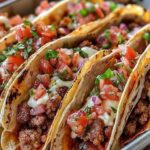 Low-Carb Beef Tacos with Fresh Pico (High-Protein & Diabetic-Friendly)
