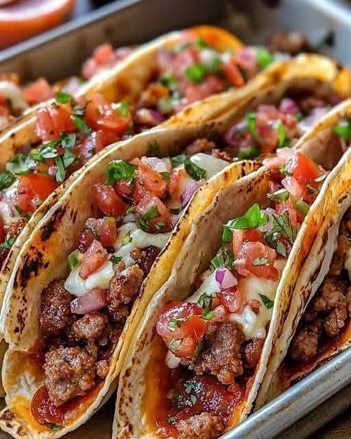 Low-Carb Beef Tacos with Fresh Pico (High-Protein & Diabetic-Friendly)