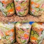 Old-Fashioned Jewish Refrigerator Pickled Vegetables (Cucumber Version)