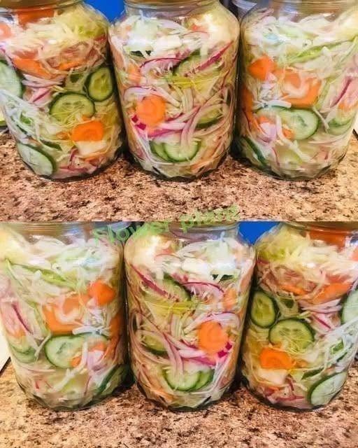 Old-Fashioned Jewish Refrigerator Pickled Vegetables (Cucumber Version)