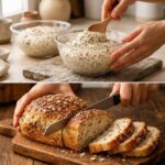 3-Ingredient High-Protein Cottage Cheese Bread