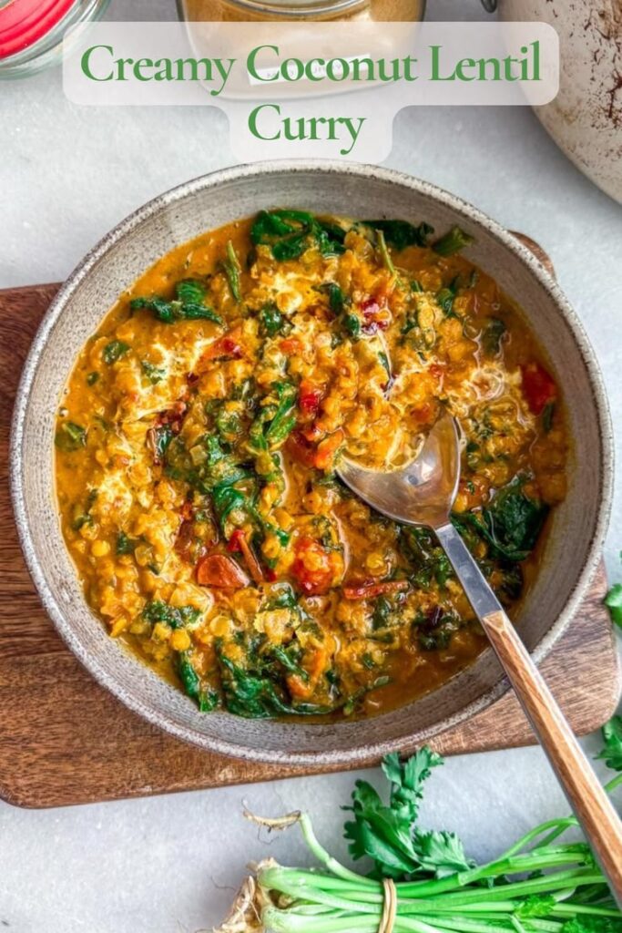 Creamy Vegan Coconut Lentil Curry
