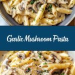 Vegan Garlic Butter Mushroom Pasta