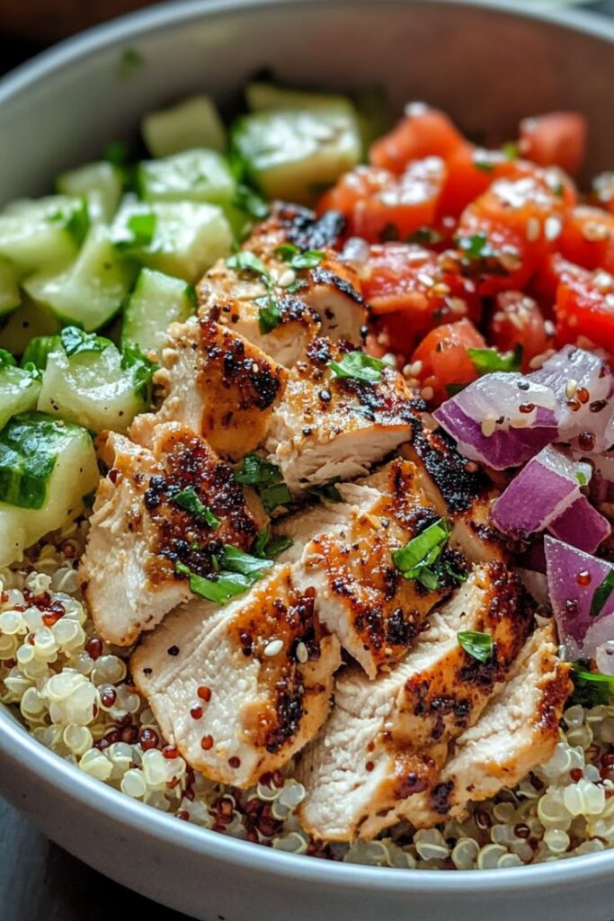 Weight Watchers Greek Chicken Power Bowls