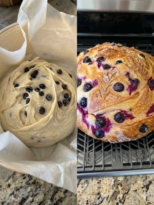 Blueberry Cream Cheese Loaf