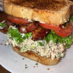 Diabetic Chicken Salad BLT Sandwich