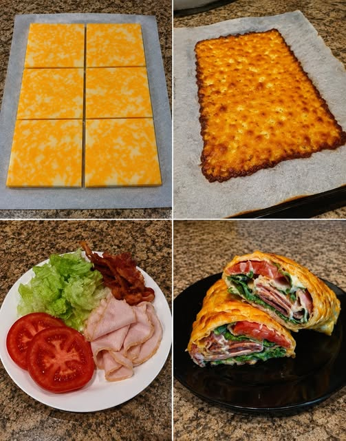 Cheese Wrap Sandwich Roll-Ups