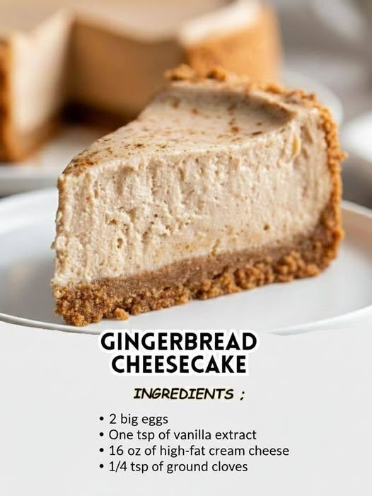 Gingerbread Cheesecake