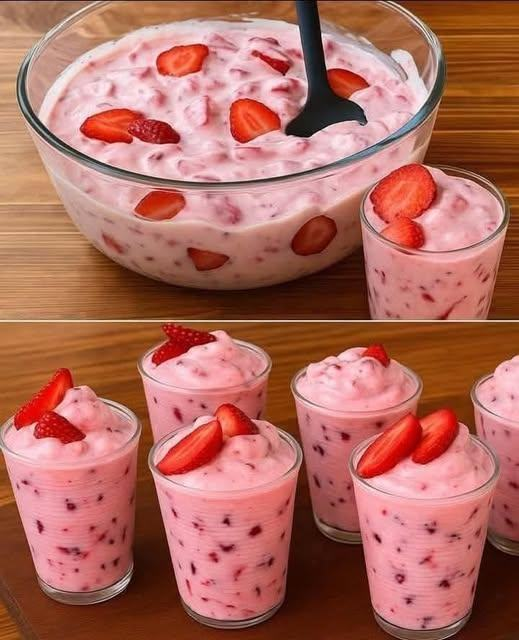 Banana strawberry cream chaffles