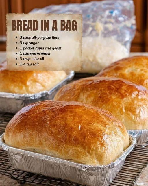Bread in a Bag Recipe!