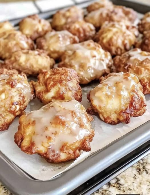 Baked Apple Fritters (Quick & Easy)