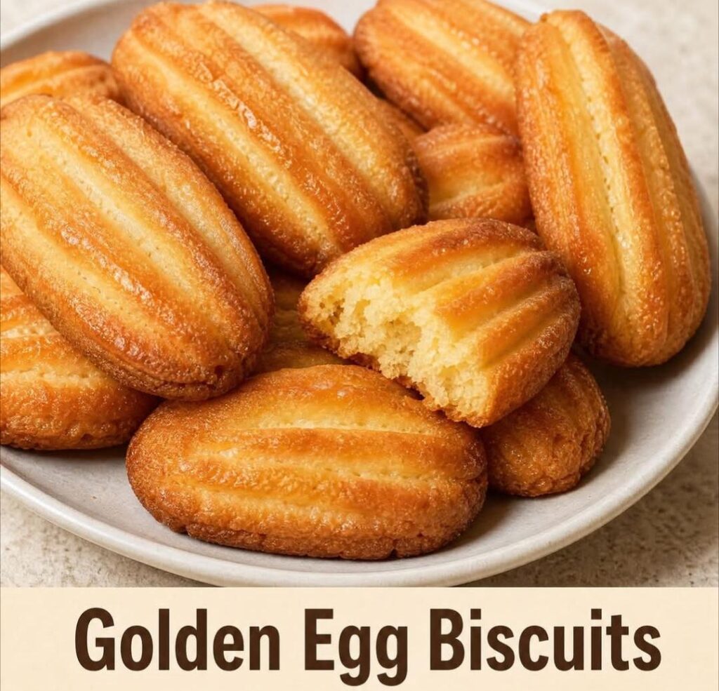 Golden Egg Biscuits