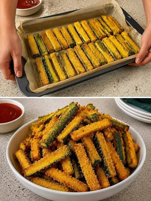 zucchini air fryer fries