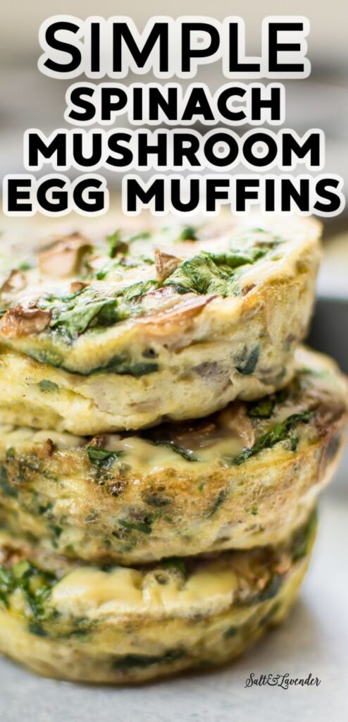 Weight Watchers Spinach & Mushroom Egg Muffins