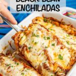 Vegan Sweet Potato & Black Bean Enchilada Bake