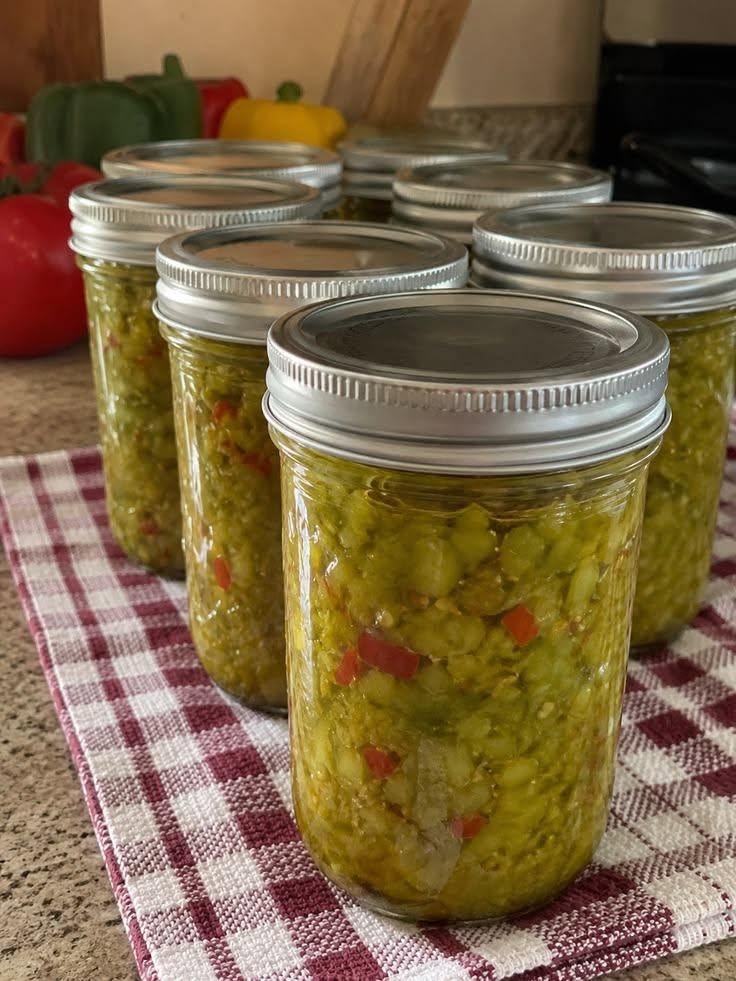 Vegan Zesty Zucchini Relish
