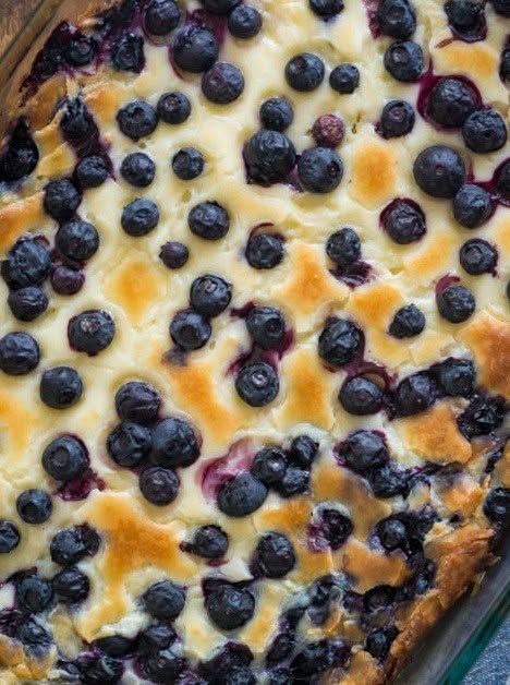 Baked Blueberry Cottage Cheese Breakfast Bowls (High-Protein & Meal-Prep Friendly)